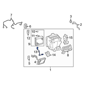 Toyota OE - Front A/C Evaporator Temperature Sensor
