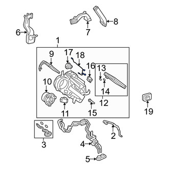 Toyota OE - Rear A/C Evaporator Temperature Sensor