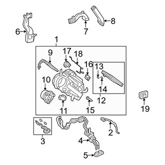 Toyota OE - Air Conditioner & Heater - Rear Heater (Japan Built)