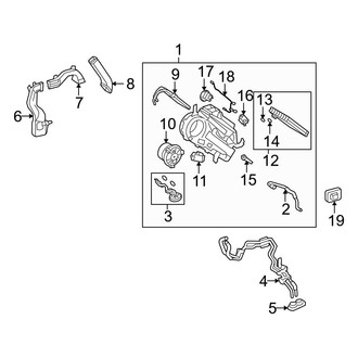 Toyota OE - Air Conditioner & Heater - Rear Heater (USA Built)