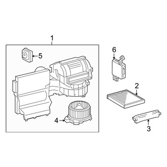 Toyota OE - Air Conditioner & Heater - Blower Motor & Fan (USA Built)