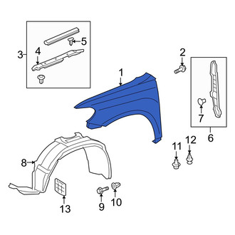 Toyota OE - Front Left Fender