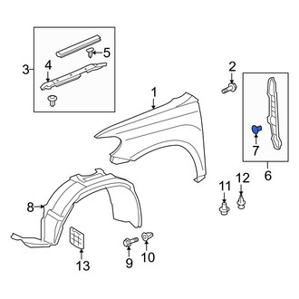Toyota OE - Fender Clip