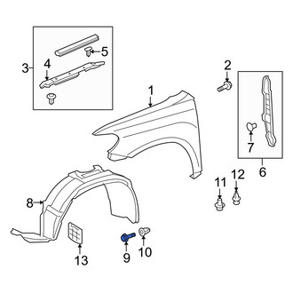 Toyota OE - Fender Liner Screw