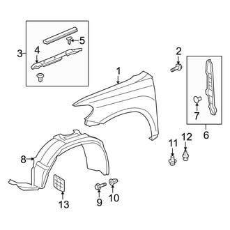 Toyota OE - Fender & Components
