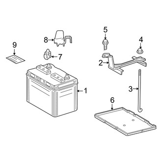 Toyota OE - Electrical - Battery