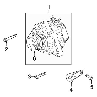 Toyota OE - Electrical - Alternator (USA Built)