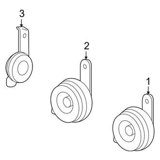 Toyota OE - Electrical - Horn (Gas)