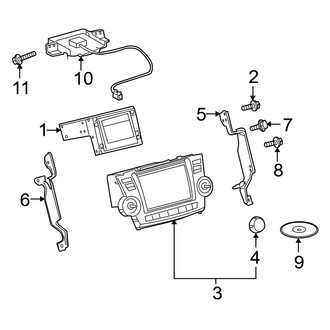 Toyota OE - Electrical - Navigation System Components (USA Built), (Gas)