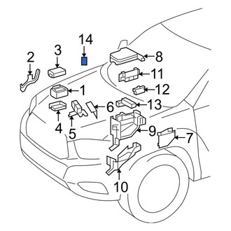 Toyota OE - Headlight Relay