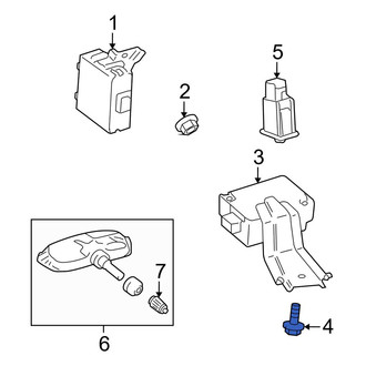 Toyota OE - Antenna Amplifier Bolt