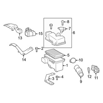 Toyota OE - Engine / Transaxle - Air Intake (3.5L)