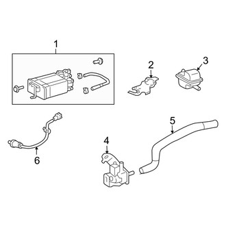 Toyota OE - Emission System - Emission Components