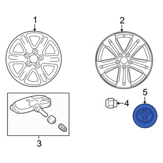 Toyota OE - Wheel Cap