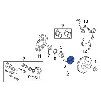 Toyota OE - Front Wheel Hub