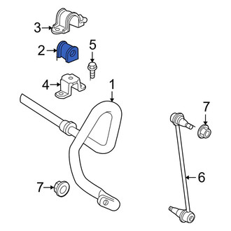 Toyota OE - Front Suspension Stabilizer Bar Bushing