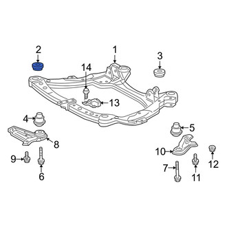 Toyota OE - Front Engine Cradle Bolt Washer