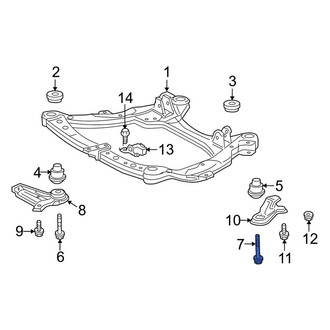 Toyota OE - Rear Engine Cradle Bolt