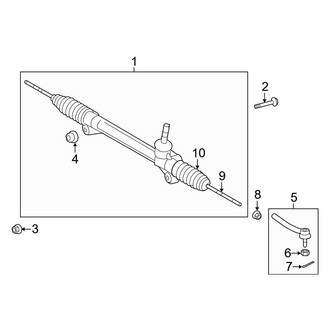 Toyota OE - Steering Gear & Linkage (3.5L)