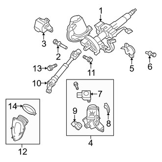 Toyota OE - Steering Column Assembly (USA Built)