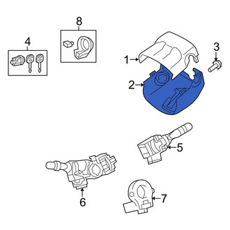 Toyota OE - Lower Steering Column Cover