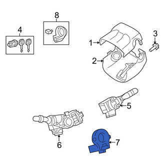 Toyota OE - Steering Wheel Position Sensor