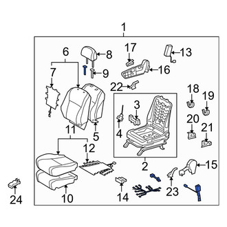 Toyota OE - Front Right Seat