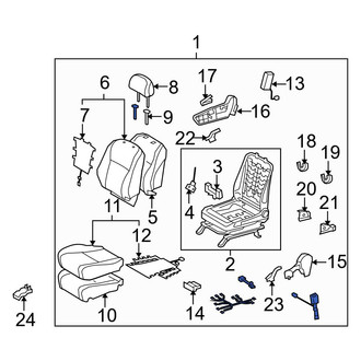 Toyota OE - Front Right Seat