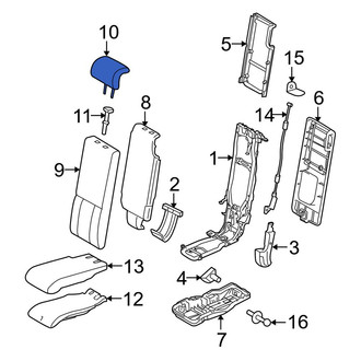 Toyota OE - Center Headrest