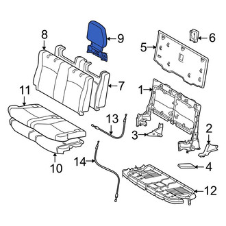 Toyota OE - Rear Headrest