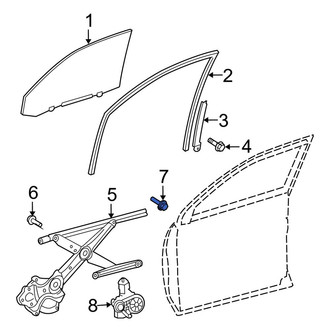 Toyota OE - Window Regulator Bolt