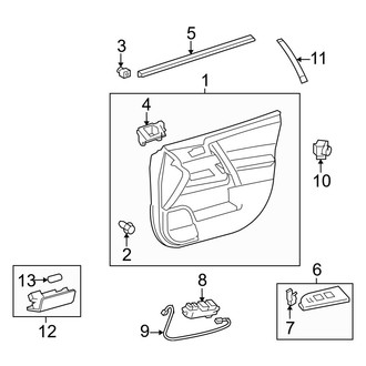 Toyota OE - Front Door - Interior Trim (Japan Built)