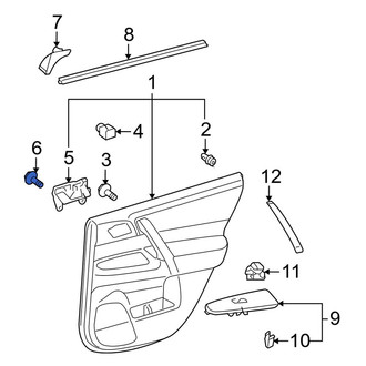 Toyota OE - Liftgate Trim Cover Screw