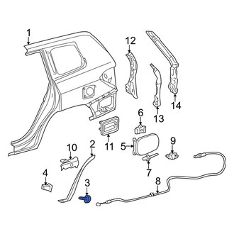 Toyota OE - Wheel Arch Molding Screw