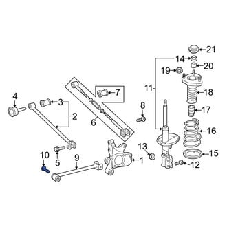 Toyota OE - Suspension Trailing Arm Bolt