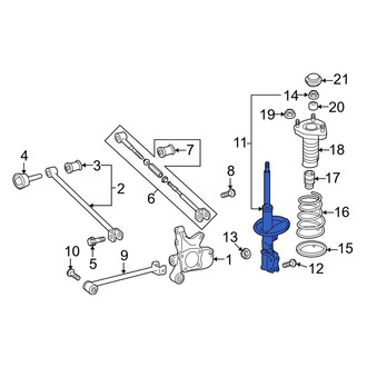 Toyota OE - Front Right Suspension Strut