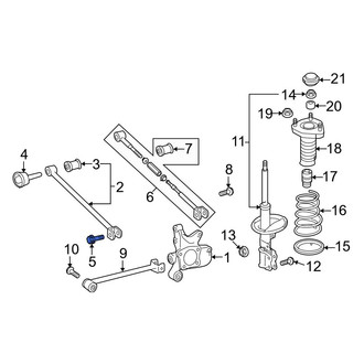 Toyota OE - Rear Lateral Arm Bolt