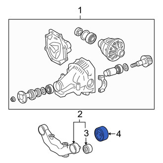 Toyota OE - Right Differential Mount Insulator