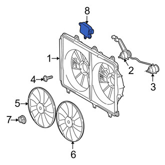 Toyota OE - Engine Cooling Fan Controller