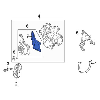 Toyota OE - Engine Water Pump Gasket