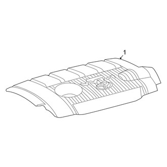 Toyota OE - Engine / Transaxle - Engine Appearance Cover (2.7L)
