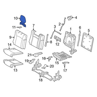Toyota OE - Rear Headrest