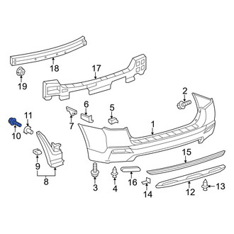 Toyota OE - Outer Bumper Guide Bolt