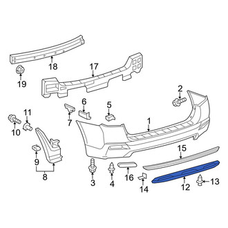 Toyota OE - Rear Valance Panel