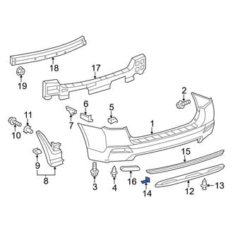Toyota OE - Bumper Cover Retainer