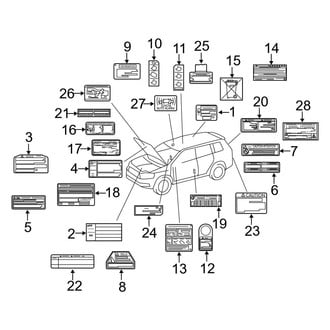 Toyota OE - Information Labels - Labels (FULL HYBRID EV-GAS (FHEV))