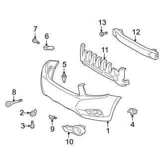 Toyota OE - Front Bumper - Bumper & Components (Hybrid / Hybrid Limited)