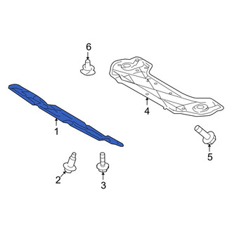 Toyota OE - Front Radiator Support Splash Shield