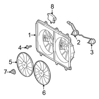 Toyota OE - Cooling Fan (3.3L)