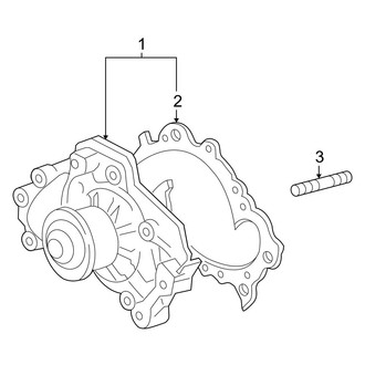 Toyota OE - Cooling - Water Pump (3.3L)